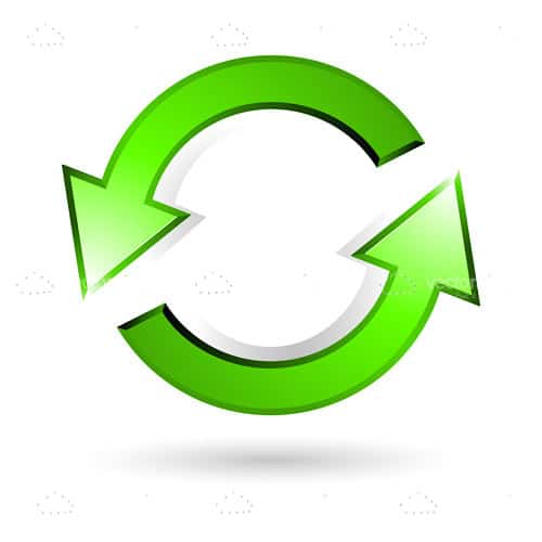 Green refresh Icon